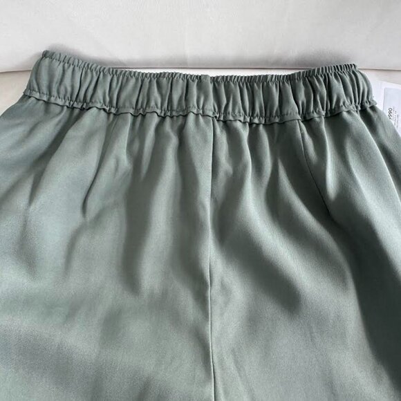 Brand New! Zara Drawstring Pant in Olive - Picture 6 of 8